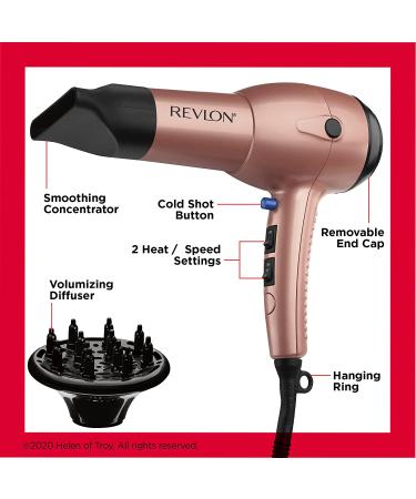 Revlon 1875W Light & Fast Hair Dryer for Stunning Blowouts - Buy Online on GoSupps.com