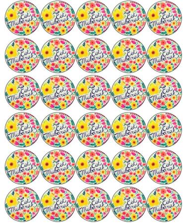 30X EID MUBARAK PREMIUM EDIBLE RICE PAPER Cake Toppers ISLAM ISLAMIC FASTING D2 - Buy Online on GoSupps.com