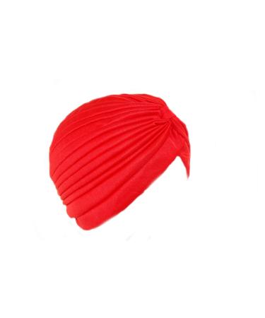 Beautifeye Fashion Turban Funky Headwrap Bandana Style Also Ideal for Hair Loss and Chemo (Red)