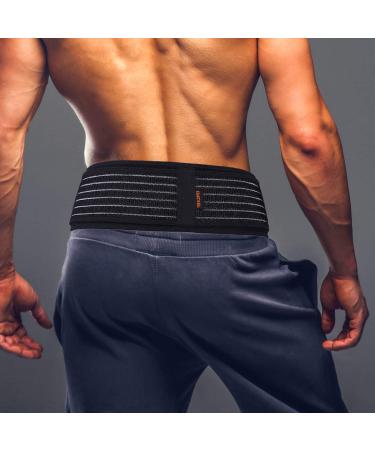 Thx4COPPER Adjustable Sacroiliac Hip Waist Compression Belt for Lower Back Support and Pain Relief - Sciatica, Pelvis, Lumbar, Nerve, SI Joint - Men/Women - Buy Online on GoSupps.com