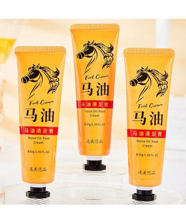  G n rique Horse Oil Foot Cream No Drying Hand Cream Healthy Smooth Feet Balm for Dry Skin Interactive and Natural Cracked Heel Hand Care Product 30g See Picture for More Details - Buy Online on GoSupps.com