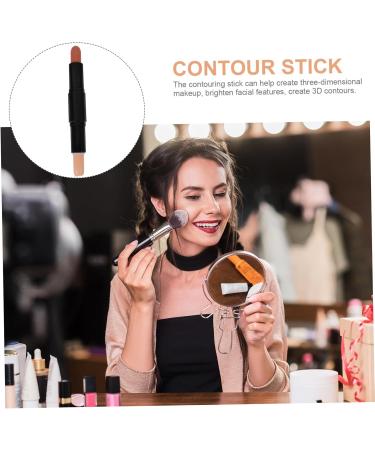 Didiseaon Trimming Highlighting Contour Highlight Face Stick for Bronzer Highlighter Pen Double Tool Dual - Buy Online on GoSupps.com