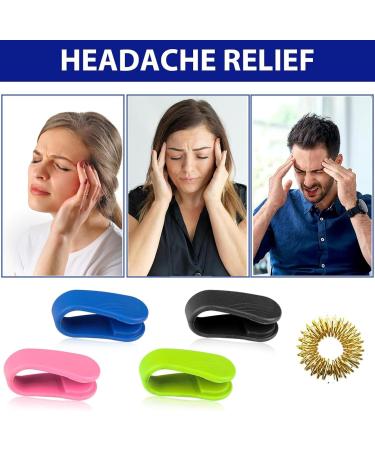 8-Piece Acupressure Ring Set for Panic Attack Relief | Aculief & Skills Borderline Aids - Buy Online on GoSupps.com