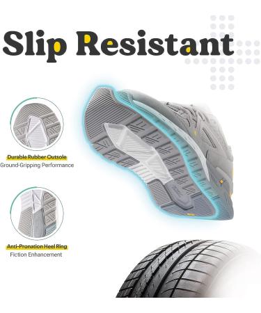 FitVille Men's Extra Wide Walking Shoes - XX-Wide Black | Arch Support, Heel Pain Relief, Flat Feet | Rebound Core Technology - Buy Online on GoSupps.com