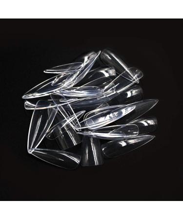 VIVID STELLA 600 Pieces Long Stiletto False Nails - Acrylic Nail Art Full Cover Tips for Women & Girls - International Shipping Available - Buy Online on GoSupps.com