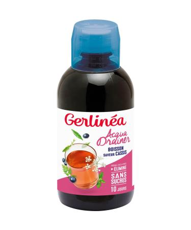 Gerlin a - Acqua Drainer - Draining Drink Rich in Plant Active - Blackcurrant Flavor - 500ml - 189141