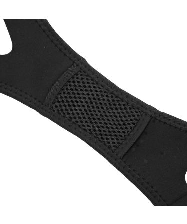 Stop Snoring Head Band - Black Rubber Soft Chin Strap for All Night Relief | Best Anti-Snoring Gift - Buy Online on GoSupps.com