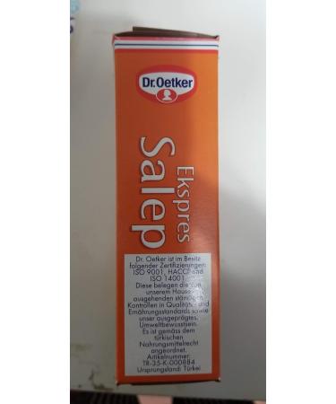 Dr. Oetker Salep Flavoured Instant Powder Drink 4 Pouch 4x20g by Dr. Oetker - Buy Online on GoSupps.com