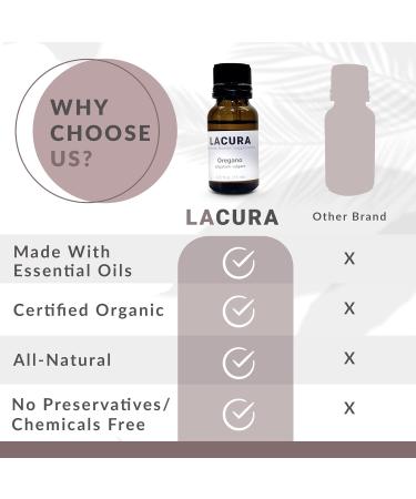 Lacura Organic Oil of Oregano Drops - Organic Oregano Oil Herbal Extract for Immune Defense - Essential Oil for Respiratory Support - 15mL Oregano 0.51 Fl Oz (Pack of 1) - Buy Online on GoSupps.com