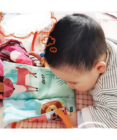 Little Bado Crinkle Tail Cloth Books Set - Jungle, Dinosaur, Garden Themes | Soft Baby Books for Boys and Girls | Ideal Birthday or Christmas Gift - Buy Online on GoSupps.com