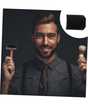 MAGICLULU 2-Piece Razor Storage Travel Case for Men - Durable PU Material Compact and Convenient - 6x4cm x 2pcs - Buy Online on GoSupps.com