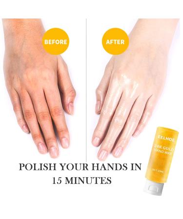 LKJYBG Peel Off Hand Wax Mask | 24K Moisturizing Paraffin Wax for Hand Care & Repair - 30ml - Buy Online on GoSupps.com
