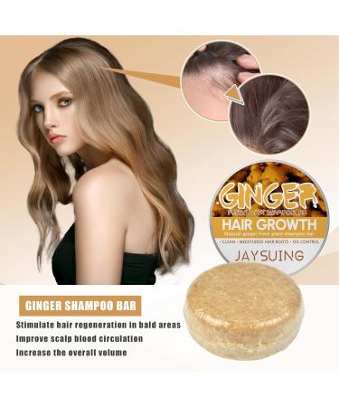  Hitburu Ginger Hair Soap Shampoo Au Ginger Hair Shampoo - Bar Shampoo Solipour Hair Soap Au for Men and Women Damaged Hair - Buy Online on GoSupps.com