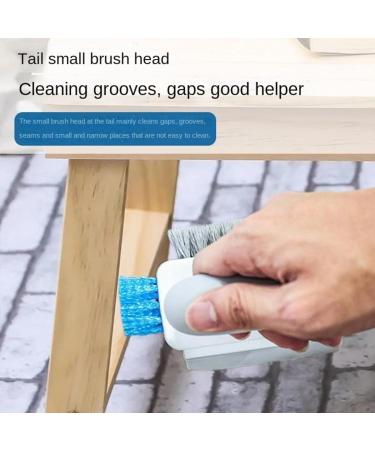 Gap Brush Floor Brush Scraping Brush Bathroom Floor Brush Bathroom Corner Gap Toilet Cleaning Brush White Gray - Buy Online on GoSupps.com