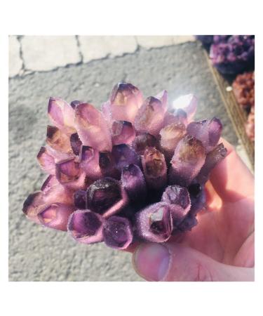 Crystal Rough Natural Crystal Cluster Amethyst Specimen Purple Quartz Reiki Stone Raw Crystal Home Decor Decoration Gift 300-400g