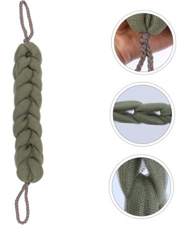 Shop Healeved Strip Loofah - Exfoliating Mesh Bath Flower - Long Back Scrubber for Smooth Skin | White & Net Options - Buy Online on GoSupps.com