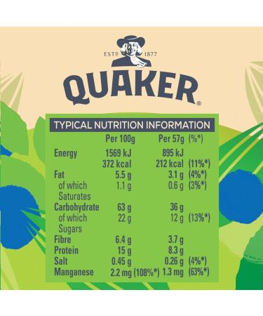Quaker Oat So Simple Apple and Blueberry Porridge Pots 57g (8 Pack) - Buy Online on GoSupps.com