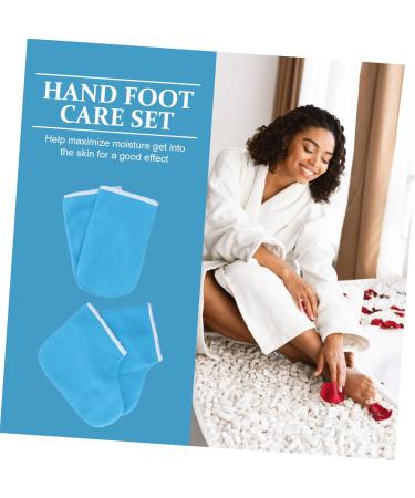 Healeved Couvre Mitaines Pour Bain De Cire Paraffine Th rapie Hydratante Pour Mains Pour Soins Spa P dicure Et Manucure Domicile - Buy Online on GoSupps.com