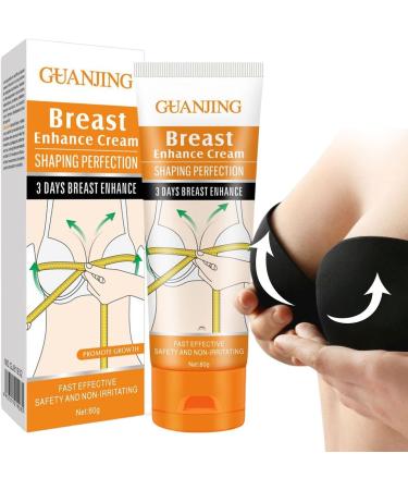  LINGJIONG Breast Enlargement Cream 80g - Firming and tightening cream for natural breast enlargement nourishing fuller lifts your breasts - Buy Online on GoSupps.com