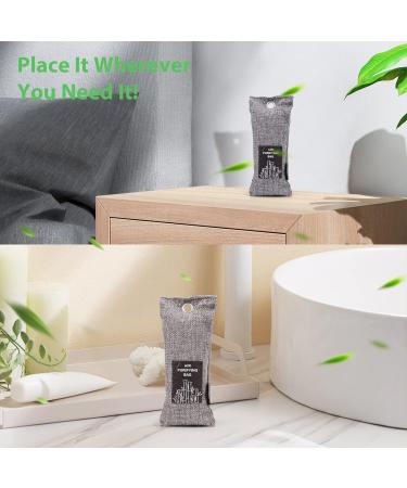 Charcoal Shoe Deodorizer Bamboo Charcoal Bags Charcoal Air Purifying Bags Bamboo Charcoal Shoe Deodorizer Bamboo Charcoal Dehumidifier 2 Pack Odour Neutraliser Pet Odour Remover Unscented 85 g (Pack of 2) - Buy Online on GoSupps.com