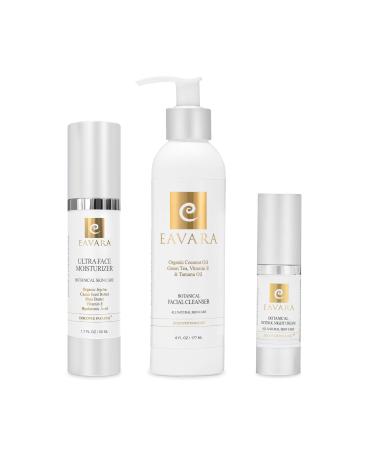 Organic Ultra Face Moisturizer Natural Facial Cleanser and Retinol Night Cream