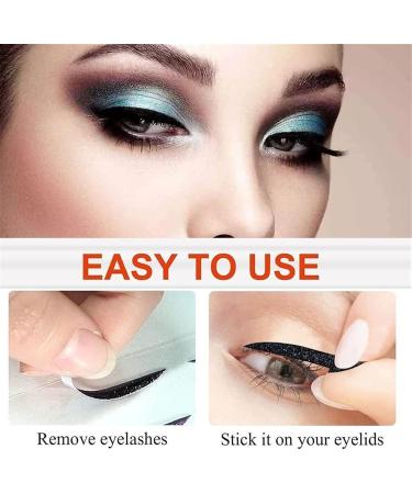 12 Pair Stick On Eyeliner Strips Stick On Glitter Eyeliner Stick On Eyeliner Glitter Double Eyelid Tape Eye Line Strip (Color : 24 Pairs) - Buy Online on GoSupps.com