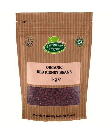 Organic Red Kidney Beans 1kg by Hatton Hill Organic - Certified Organic - Buy Online on GoSupps.com