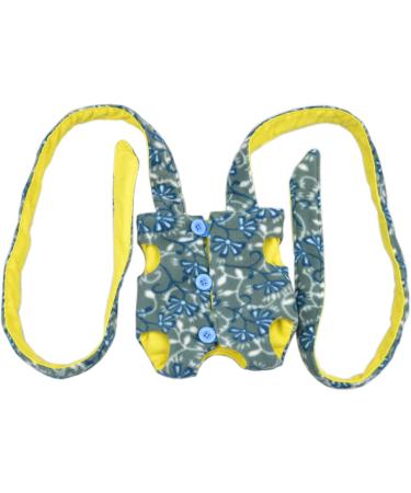 Adjustable Bearded Dragon Sling Chest Carrier Pouch for Reptile to Prevent Them Falling or Slipping from Your Body - Buy Online on GoSupps.com