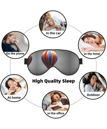 Buy SSIMOO Hot Air Balloon Sleep Mask - Adjustable Breathable & Fashionable Eye Mask for Comfortable Sleep - International Shipping Available - Buy Online on GoSupps.com