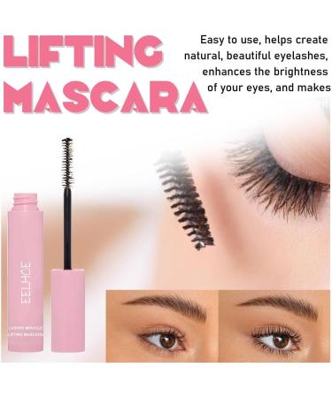Silk Fiber Curling Lifting Mascara Waterproof Long Lasting Lengthens Eyelashes Extension Black Thick Eye Lashes Makeup 5ml - Buy Online on GoSupps.com