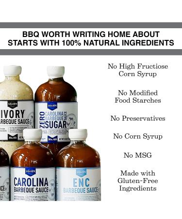Lillie's Q BBQ Sauce Variety Pack - Gluten-Free Gourmet Set with Carolina, Gold, and Smoky BBQ Sauces (20-21 oz) | 3-Pack - Buy Online on GoSupps.com