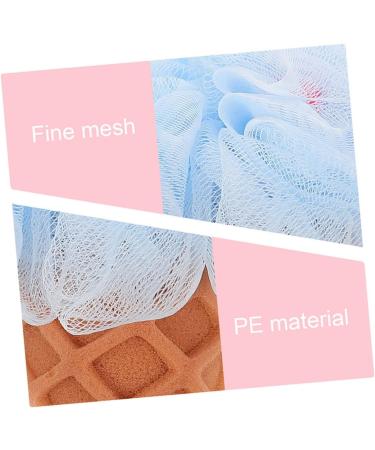 Buy NOLITOY 6pcs Ice Cream Bath Balls & Exfoliating Shower Sponges | Reusable Body Loofahs for Women - Perfect for Travel - Buy Online on GoSupps.com