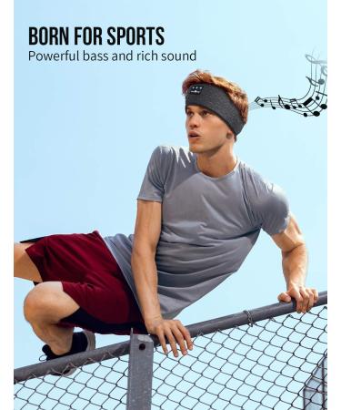 Musicozy Bluetooth 5.2 Sleep Headphones 3D Sleep Mask Sports Headband Pack of 2 - Buy Online on GoSupps.com