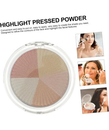 SOESFOUFU 1 Box Highlight Powder Highlighting Shimmer Highlighter Makeup Shimmer Powder for Face Plastic Shell - Buy Online on GoSupps.com