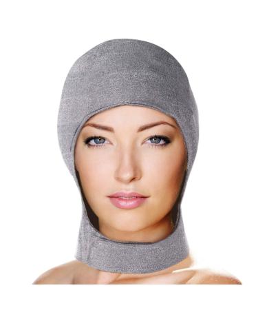 Migraine Gel Head and Neck Ice Hat by FOMI Care | Top and Side of Skull Plus Cervical Cold Coverage | Wearable Cranial Cap for Headache  Sinus  Chemo  Stress  Pressure Pain Relief