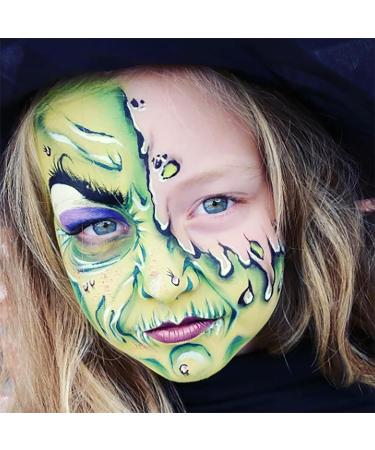 Mysense Pastel Yellow Face and Body Paint - Non-toxic Washable Cream for Adults and Kids - Halloween Costume Cosplay SFX Makeup - 0.6 oz (18ml) - Buy Online on GoSupps.com