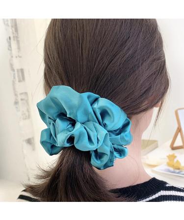 Leikedun 6 Pack Mulberry Silk Hair Scrunchies for Women - Soft Elastic Hair Ties for Breakage Prevention - Hair Accessories for Ponytails - 1.0 Count Pack (Color B) - Buy Online on GoSupps.com