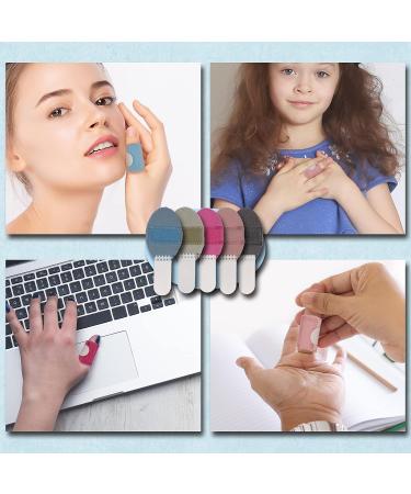 RonJea 5 Pcs Trigger Finger Splints Kit - Finger Straightener Support Brace Set for Broken/Straightening/Arthritis - Thumb/Middle/Ring/Index/Pinky Finger Support - Light Blue/Grayish-Green - Buy Online on GoSupps.com