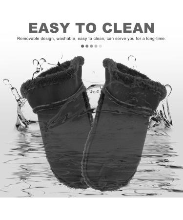 Winter Fluffy Shoe Inserts - Cozy Clog Liners for Men & Women | Abaodam 2 Pairs Furry Plush Replacement Skates - Buy Online on GoSupps.com