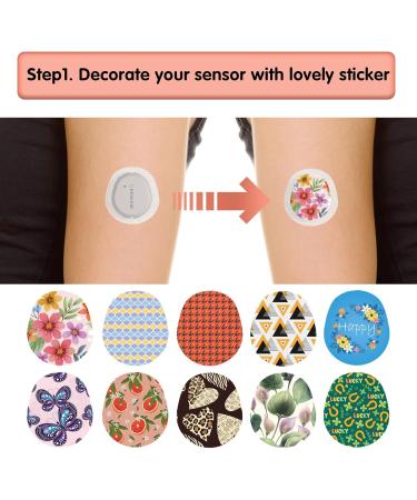 Buy Dexcom G7 Adhesive Patches & Sensor Stickers - Waterproof Hypoallergenic 10-Day Long Stay Fun Patterns | International Shipping - Buy Online on GoSupps.com