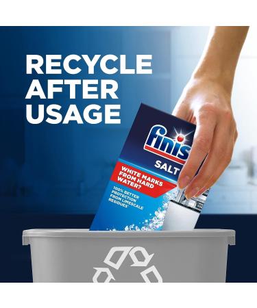 2kg Finish Dishwasher Salt for Dishwashers and Water Softeners - Easy-Pour Box - Buy Online on GoSupps.com