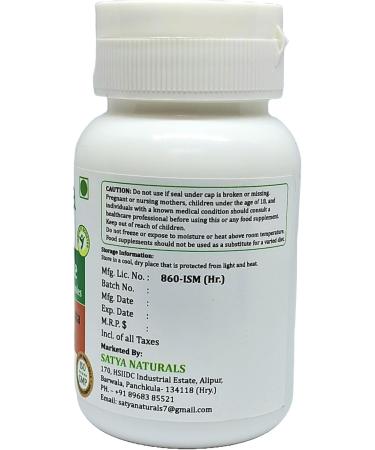 Neem Forte Capsules 500 mg. 60 Veg. Capsule | Neem (Azadirachta Indica) Extract Capsules for Men and Women | Ayurvedic Herbal Supplement/Remedies (4 Bottles of 60 Capsules) 240 Count (Pack of 1) - Buy Online on GoSupps.com