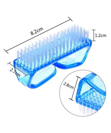 4-Piece Large Multicolor Handle Nail Brush Set for Effective Nail Cleaning - Buy Online on GoSupps.com