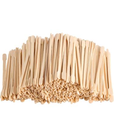 500 Pieces Eyebrow Wax Sticks Wooden Waxing Spatulas Mini Eyebrow Waxing Spatulas Small Wooden Waxing Applicator Sticks for Face & Eyebrows Hair Removal - Buy Online on GoSupps.com