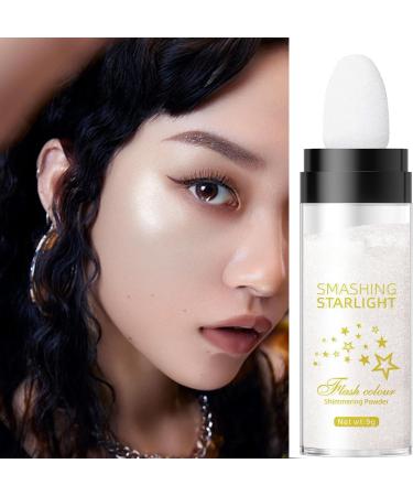 Highlighter Makeup Stick - Fairy Highlight Makeup Powder Taping Powder | Natural Three-Dimensional Blush Powder for Face Cheeks and Bady Tacery - Buy Online on GoSupps.com