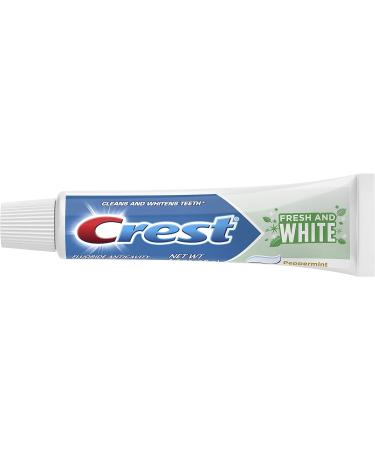 Crest Fresh & White Peppermint Gleem Toothpaste 2.4 oz - Buy Online Now! - Buy Online on GoSupps.com