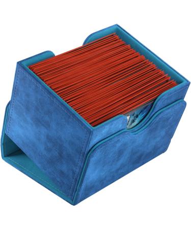 Gamegenic Sidekick 100+ XL Convertible Deck Box - Blue | Sideloading Card Storage for 100 Double-Sleeved Cards | Removable Cover Clips | Extra Thick Inner Sleeves | GGS20092ML - Buy Online on GoSupps.com