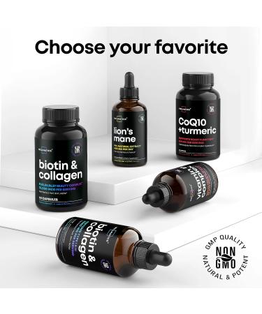 Wellmatics Vitamin B12 Sublingual 5000 mcg Liquid Supplement - Made in USA - Vegan Energy Boost - 2 fl oz - Buy Online on GoSupps.com
