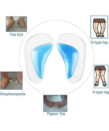 Buy 2 Pairs Orthotic Insoles for Kids - Flat Feet Arch Support & Cushion Pads for Ages 1-3 | Perfect Flatfoot Correction - Buy Online on GoSupps.com