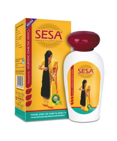 SESA Ayurvedic Hair Growth Oil Reduces Hair Fall Supports Hair Growth (100 ml)